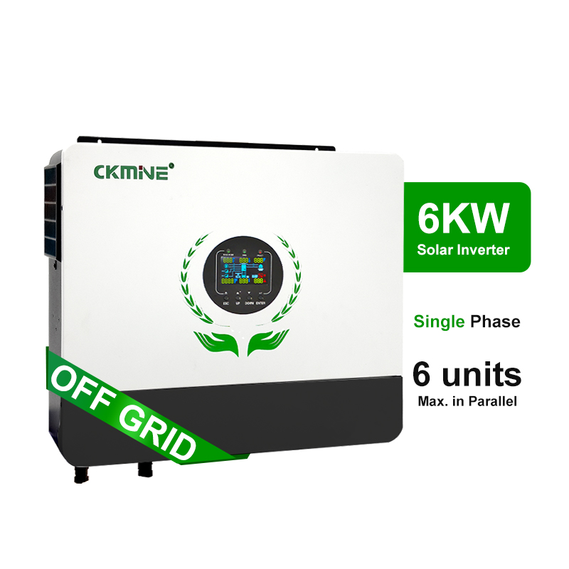 Off Grid Solar Inverter 48V 6000W - Good Quality 6KW Hybrid Input Dual