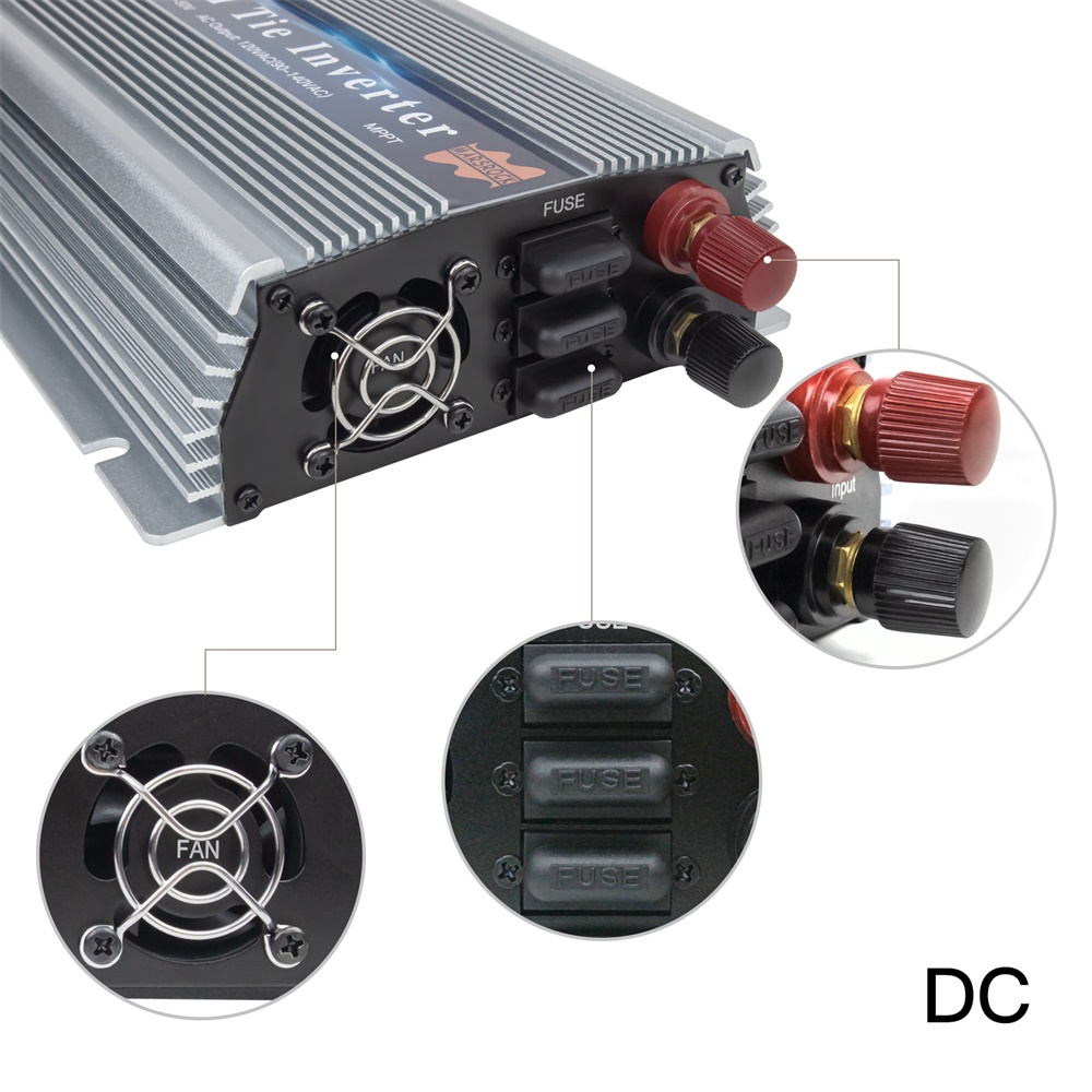 1000-1400W Grid Tie Micro Sola - Micro Inverter 1400W Solar Grid Tie ulasan dan harga