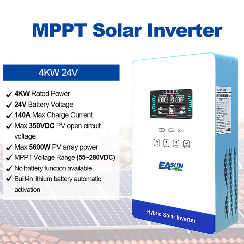 EASUN POWER 4000W 120V Off Gri - Grid Tie Inverter Limiter 2000W ulasan dan harga