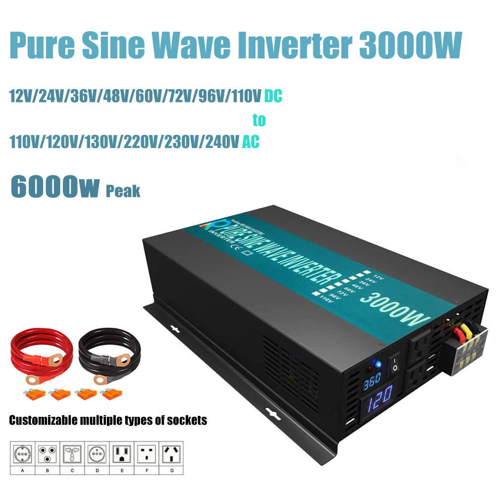 Reliable Pure Sine Wave Invert - Inverter Pure Sine Wave 60Hz 120V 3000W ulasan dan harga