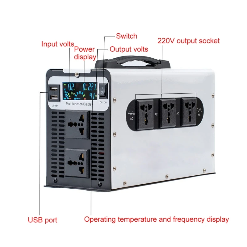 Inverter  Pure Sine Wave 3000W - Pure Sine Wave Inverter 5000W 48V 220V ulasan dan harga