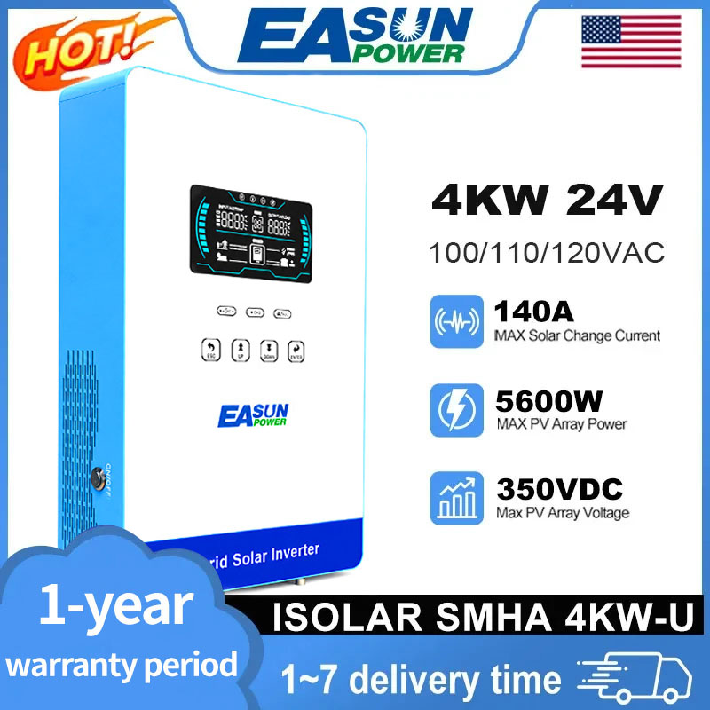 EASUN POWER 4000W 110V Off Gri - Grid Tie Inverter Limiter 2000W ulasan dan harga