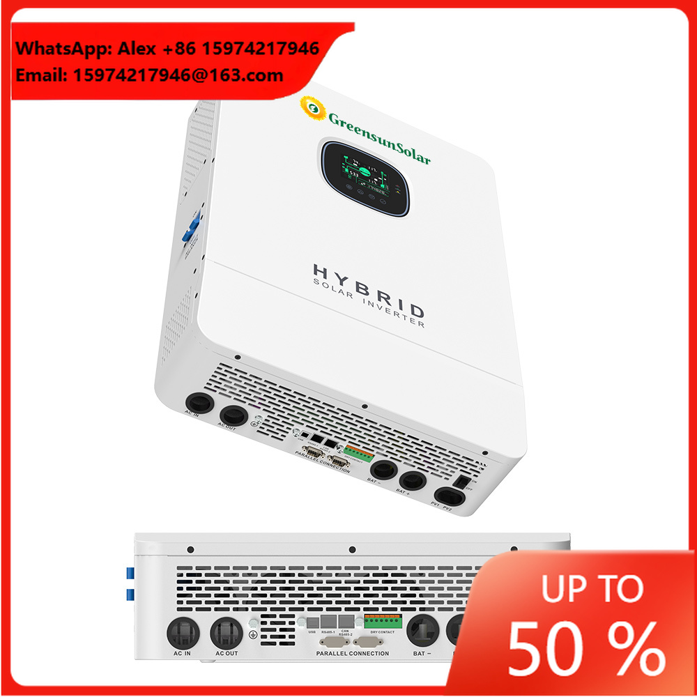 Mppt Solar Hybrid Inverter US  - Hybrid Solar Inverter 5.5Kw Mppt 48V ulasan dan harga
